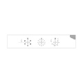 Operating Unit Screen - 3539295158 Control Panel White 60cm 3k [Electrolux Aeg]